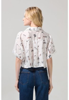 BLUSA KOAJ CAM CROP MC 22805 2/25