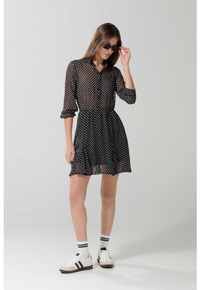 KOAJ VESTIDO KOAJ CAMISERO CORTO ML 18229 1/2