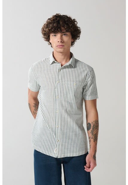 CAMISA KOAJ SPORT COLLAR MC 13826 2/25