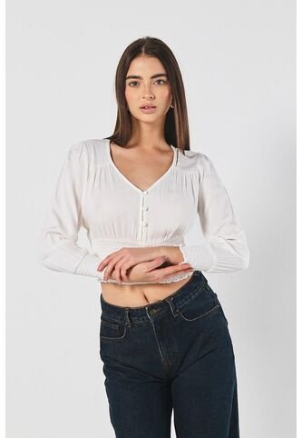 BLUSA KOAJ  ENCAUCHADA ML 10589 4/24 Koaj