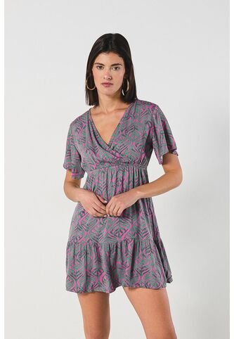 VESTIDO KOAJ CRUZADO MC CORTO 7897 3/24 Koaj