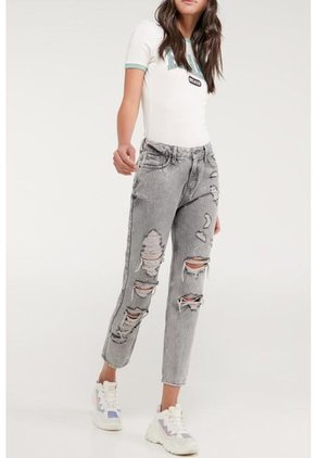 KOAJ-PANTALON KOAJ VALAM BOYFRIEND 1/21