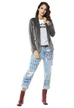 Chaqueta Plateada Koaj