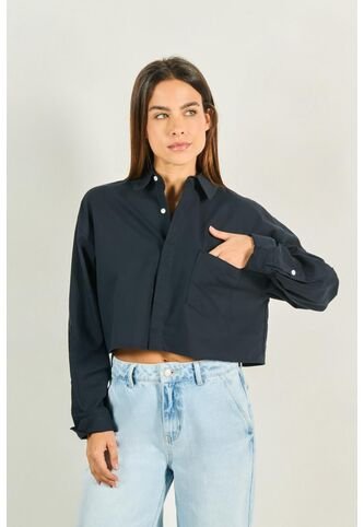 BLUSA KOAJ CAMISERA CROP ML 10438 3/24 Koaj