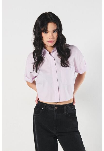 BLUSA KOAJ CAMISERA CROP MC 9762 4/24