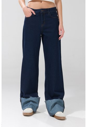 KOAJ PANTALON KOAJ JEAN STRAIGHT ROLL UP 3026 Koaj