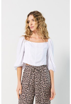 KOAJ BLUSA KOAJ CROP MNG AGLOBADA 8697 2/24
