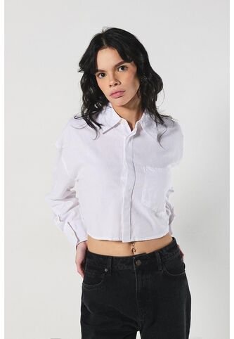 BLUSA KOAJ CAMISERA CROP ML 9767 4/24 Koaj