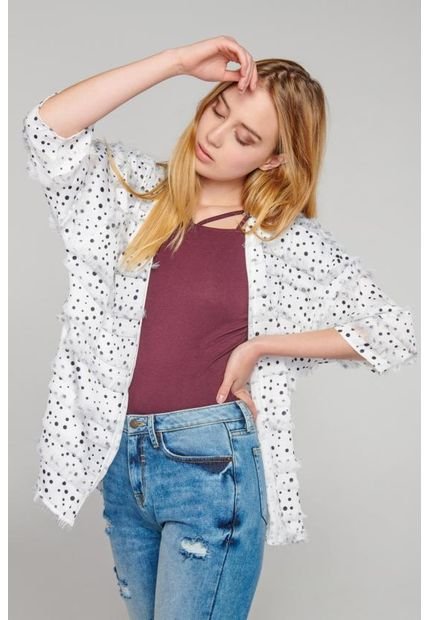 KOAJ-BLUSA KIMONO KOAJ LOREAK 1 2/19 + Envio Gratis*