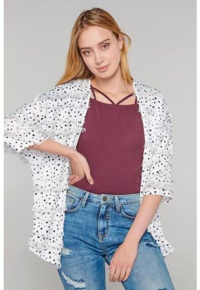 KOAJ-BLUSA KIMONO KOAJ LOREAK 1 2/19 + Envio Gratis*