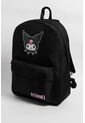 KOAJ Maleta Negra Con Diseño De Kuromi Y Bolsillo Delantero de Koaj