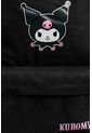 KOAJ Maleta Negra Con Diseño De Kuromi Y Bolsillo Delantero de Koaj