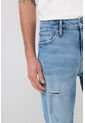 KOAJ Jean Ceñido Skinny Azul Medio Con Desgastes Y Tiro Bajo de Koaj
