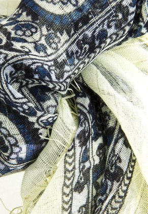 Estola Koaj Azul-Amarillo