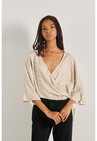 BLUSA KOAJ CORDON CRUZADO 7518 2/24 Koaj