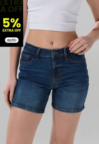 KOAJ SHORT KOAJ JEAN GIRLFRIEND 29487 4/25 Koaj