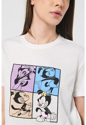 KOAJ CAMISETA KOAJ CREM 11401 3/24