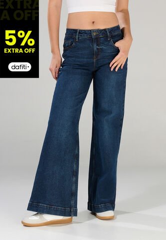 KOAJ PANTALON KOAJ JEAN WIDE FLARE 30466 M 4/ Koaj