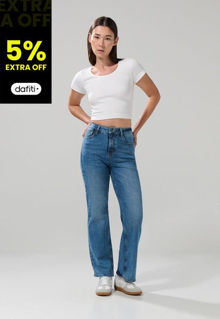 KOAJ PANTALON KOAJ JEAN STRAIGHT LEG 28887 4/