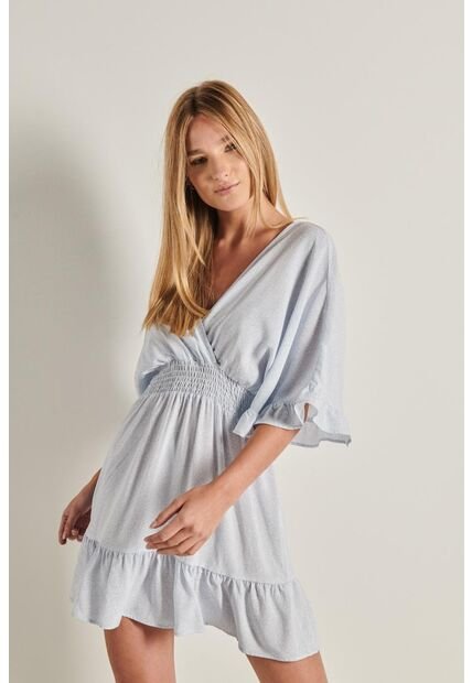 VESTIDO KOAJ CORTO ENCAUCHADO 4931 1/24