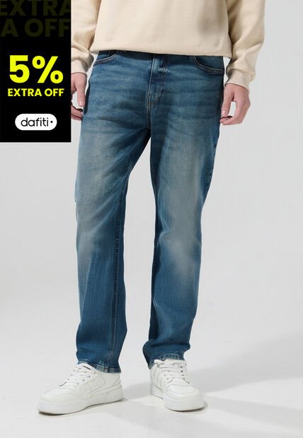 KOAJ PANTALON KOAJ JEAN STRAIGHT LEG 27170 3/