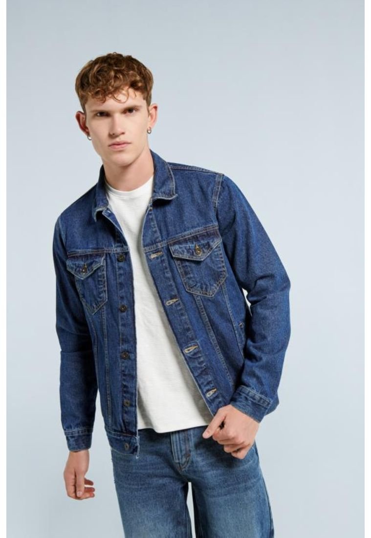 chaqueta jean koaj hombre