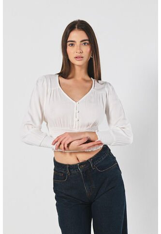 BLUSA KOAJ  ENCAUCHADA ML 10589 4/24 Koaj