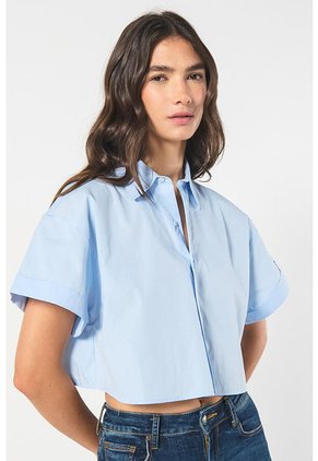 KOAJ BLUSA KOAJ CAMISERA CROP MC 1631