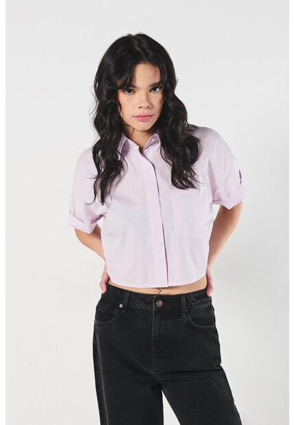 BLUSA KOAJ CAMISERA CROP MC 9762 4/24