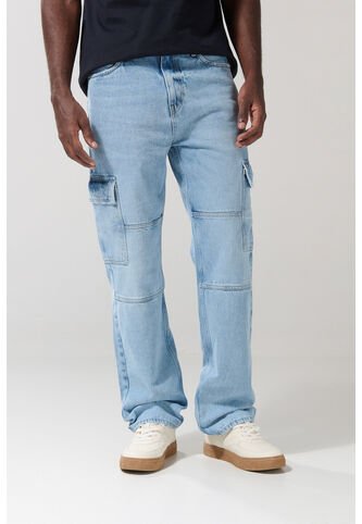PANTALON KOAJ JEAN CARGO 25305 3/25 Koaj