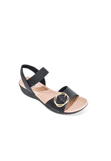 Price Shoes Sandalias Confort Hebilla Mujer 652CP087NEGRO
