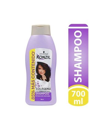 Shampoo Konzil Reparación Profunda Colágeno 2 X 700 Ml