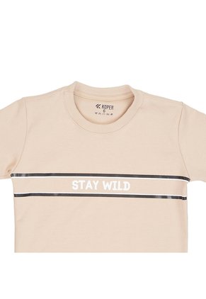 CAMISETA KOPER NIÑO 551 CAQUI Talla 10