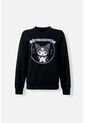 Buzo De Kuromi Manga Larga Negro Para Mujer XS de KUROMI