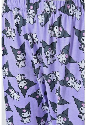 Pijama De My Melody & Kuromi Blanca Y Multicolor De Pantalón Largo Para Mujer