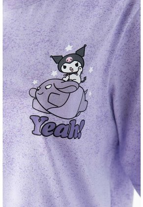 Camiseta De Kuromi Regular Fit Para Mujer XS