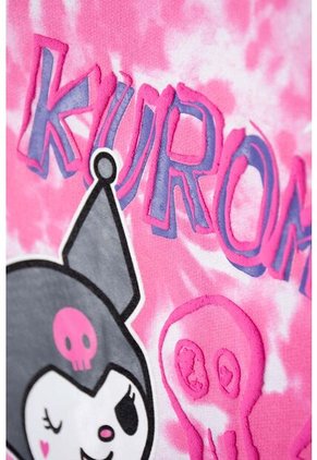 Conjunto De Kuromi Rosado Con Pantalón Largo Para Niña 14