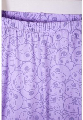 Pijama De Kuromi Con Pantalón Largo Multicolor Para Niña 8