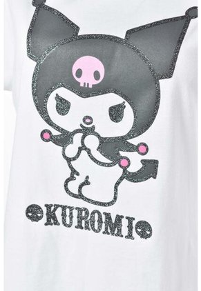 Camiseta De My Melody & Kuromi Slim Fit Para Mujer S