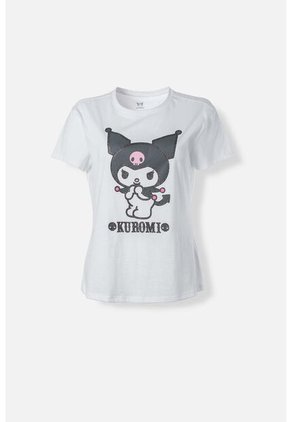 Camiseta De My Melody & Kuromi Slim Fit Para Mujer XS