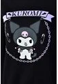 Buzo De Kuromi Manga Larga Negro Para Mujer M de KUROMI