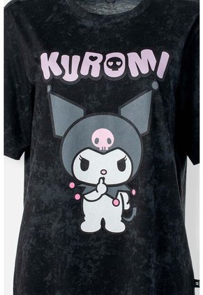 Camiseta De My Melody & Kuromi Regular Fit Para Mujer L
