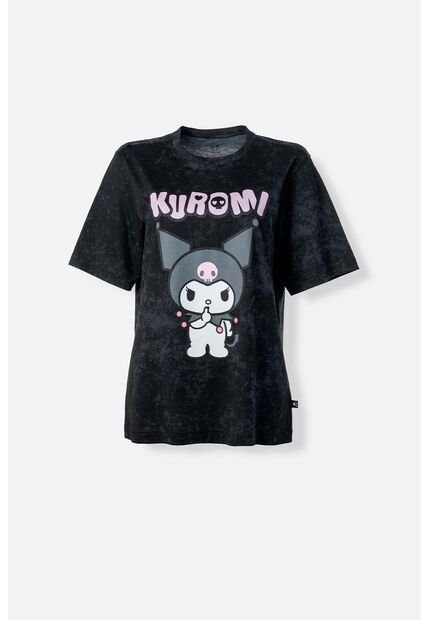 Camiseta De My Melody & Kuromi Regular Fit Para Mujer L