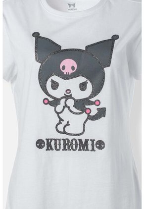 Camiseta De My Melody & Kuromi Slim Fit Para Mujer S