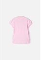 Camiseta Tipo Polo De My Melody & Kuromi Rosada Para Niña 12 de KUROMI