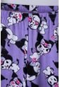 Pijama De Kuromi Lila Y Negra Con Pantalón Largo Para Niña 14 de KUROMI