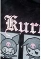 Camiseta De Kuromi Gris Manga Corta Para Niña 8 de KUROMI