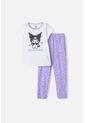 Pijama De Kuromi Con Pantalón Largo Multicolor Para Niña 12 de KUROMI