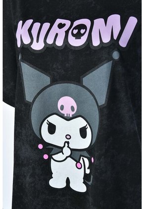 Camiseta De My Melody & Kuromi Regular Fit Para Mujer XS