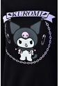 Buzo De Kuromi Manga Larga Negro Para Mujer L de KUROMI